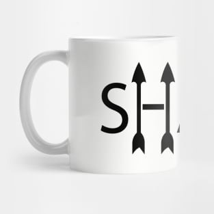 Sharp being sharp artsy Mug